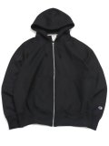 【送料無料】CHAMPION ARENA RW FULL ZIP HOODIE BLACK