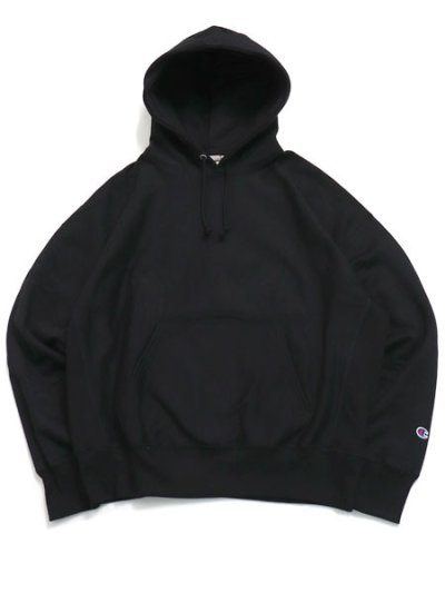 画像1: 【送料無料】CHAMPION ARENA RW PULLOVER HOODIE BLACK