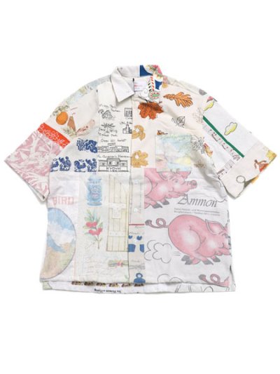 画像1: 【SALE】MR.REMAKE MAN REMAKE TAPESTRY S/S SHIRT ASSORT