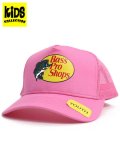 【KIDS】BASS PRO SHOPS YOUTH BPS MESH BACK CAP FUCHSIA