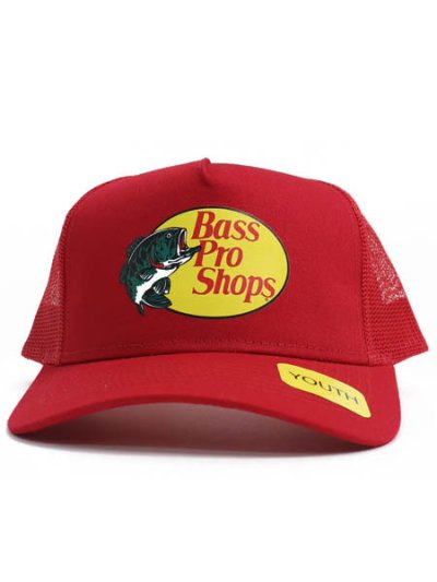 画像2: 【KIDS】BASS PRO SHOPS YOUTH BPS MESH BACK CAP RED