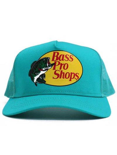 画像2: BASS PRO SHOPS MESH TRUCKER CAP-AQUA