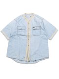 【SALE】MR.REMAKE MAN REMAKE BASEBALL SHIRT DENIM ASSORT