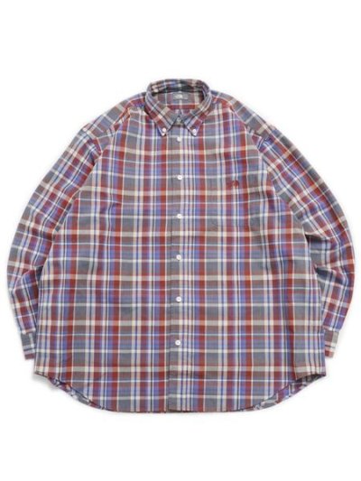 画像1: 【SALE】【送料無料】THE NORTH FACE  L/S MADRAS SHIRT