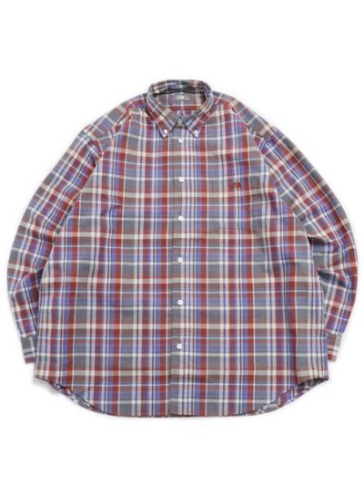 画像1: 【送料無料】THE NORTH FACE  L/S MADRAS SHIRT