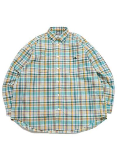 画像1: 【送料無料】THE NORTH FACE L/S MADRAS SHIRT