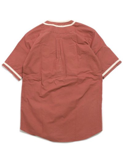 画像2: 【SALE】MR.REMAKE MAN REMAKE BASEBALL SHIRT RED ASSORT