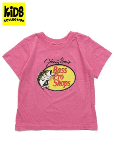 画像1: 【KIDS】BASS PRO SHOPS TODDLER WOODCUT TEE PINK