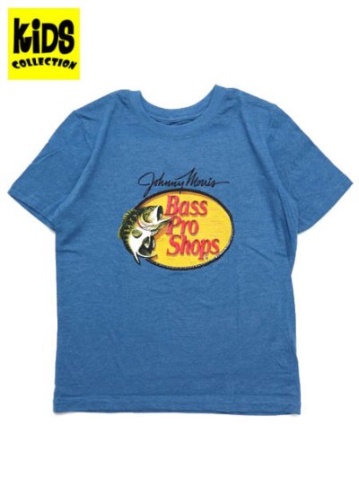 画像1: 【KIDS】BASS PRO SHOPS YOUTH WOODCUT TEE ROYAL