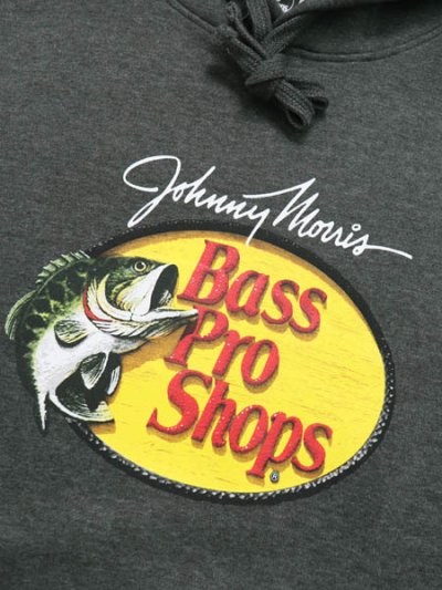 画像3: BASS PRO SHOPS BPS LOGO HOODIE CHARCOAL HEATHER