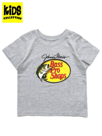 画像1: 【KIDS】BASS PRO SHOPS TODDLER WOODCUT TEE HEATHER GREY