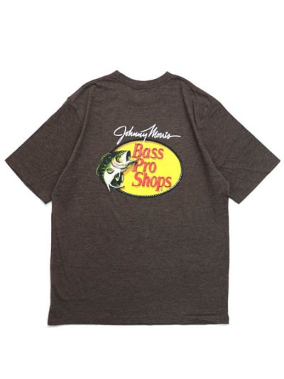 画像1: BASS PRO SHOPS BPS WOODCUT TEE BROWN HEATHER