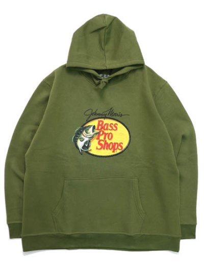 画像1: BASS PRO SHOPS BPS LOGO HOODIE OLIVE