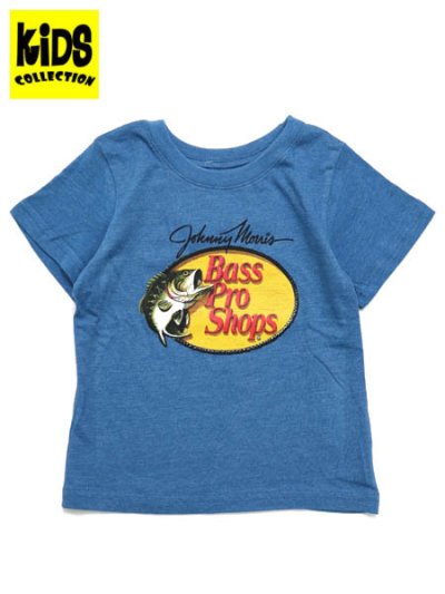 画像1: 【KIDS】BASS PRO SHOPS TODDLER WOODCUT TEE ROYAL