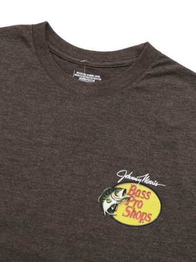 画像3: BASS PRO SHOPS BPS WOODCUT TEE BROWN HEATHER