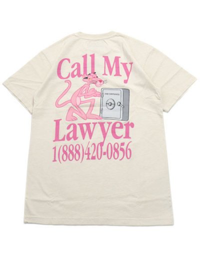 画像1: MARKET PINK PANTHER CALL MY LAWYER TEE ECRU