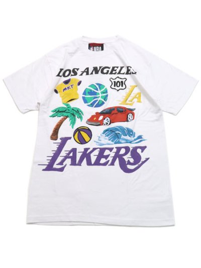 画像1: 【SALE】MARKET MARKET LAKERS TEE