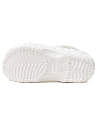 画像2: 【SALE】crocs CLASSIC GEOMETRIC CLOG WHITE
