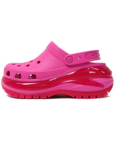 画像1: 【送料無料】crocs CLASSIC MEGA CRUSH CLOG JUICE