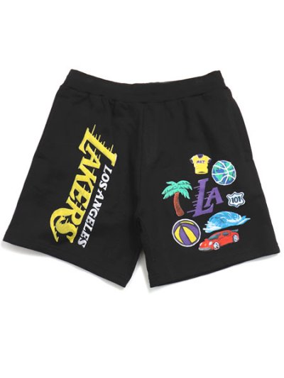 画像1: 【送料無料】MARKET LAKERS SWEATSHORTS