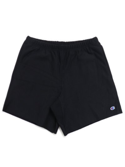 画像1: 【SALE】CHAMPION RELAY 7" CUTOFF SHORT BLACK
