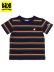 画像1: 【SALE】【KIDS】CHAMPION KIDS US COTTON BORDER S/S TEE-NAVY (1)