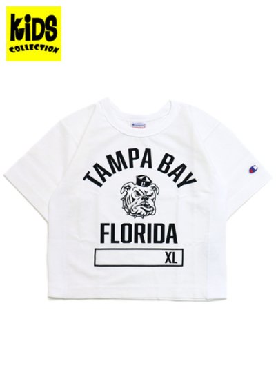 画像1: 【KIDS】CHAMPION KIDS RW US COTTON TEE TAMPA BAY-WHITE