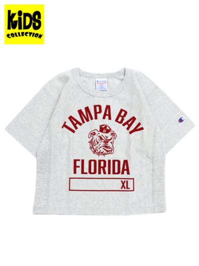 画像1: 【KIDS】CHAMPION KIDS RW US COTTON TEE TAMPA BAY-SLV GREY