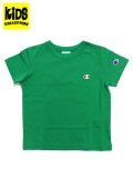 【KIDS】CHAMPION KIDS US COTTON S/S TEE-KELLY GREEN