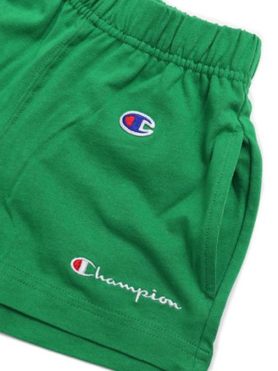 画像3: 【KIDS】CHAMPION KIDS US COTTON SHORTS-KELLY GREEN