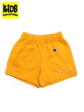 【KIDS】CHAMPION KIDS US COTTON SHORTS-GOLD