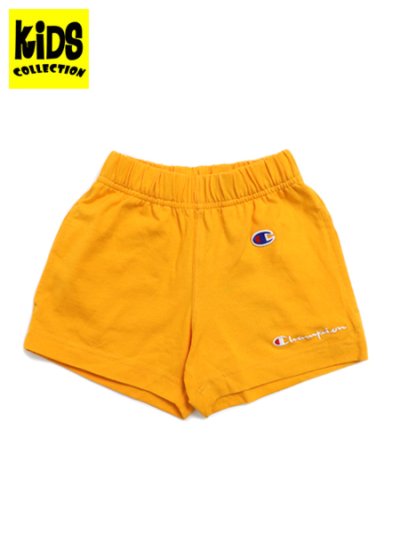 画像1: 【KIDS】CHAMPION KIDS US COTTON SHORTS-GOLD