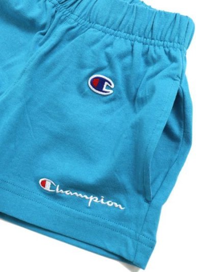 画像3: 【KIDS】CHAMPION KIDS US COTTON SHORTS-AQUA BLUE