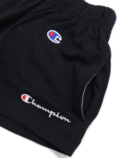 画像3: 【KIDS】CHAMPION KIDS US COTTON SHORTS-BLACK