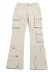 画像1: 【SALE】【送料無料】EPTM. CLEAN POCKET FLARE PANT CREAM (1)
