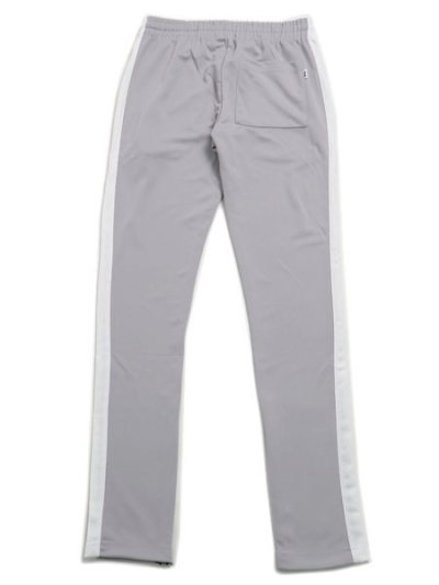 画像2: EPTM. LONG DRAWSTRING TRACK PANT GREY/WHITE