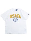 CHAMPION RW 9.4oz JERSEY TEE USAFA-WHITE/YELLOW