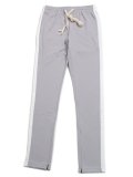 EPTM. LONG DRAWSTRING TRACK PANT GREY/WHITE