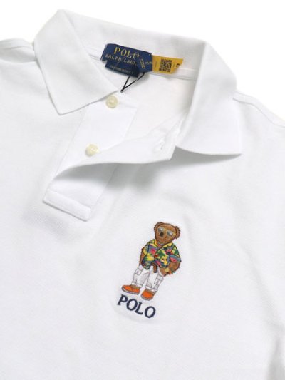 画像4: 【送料無料】POLO RALPH LAUREN CUSTOM SLIM BEACH CLUB BEAR MESH POLO