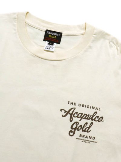 画像3: 【SALE】ACAPULCO GOLD 6.5oz RELAXED PARTY BEAR LS TEE ECRU