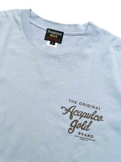 画像3: ACAPULCO GOLD 6.5oz RELAXED PARTY BEAR LS TEE STONE BL