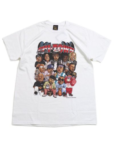 画像1: 【SALE】Rap Attack FUCKIN' JAY CHI-TOWN TEE WHITE
