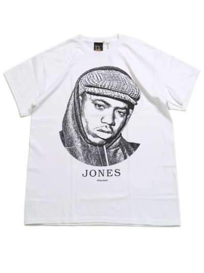 画像1: 【SALE】Rap Attack JONES TEE WHITE