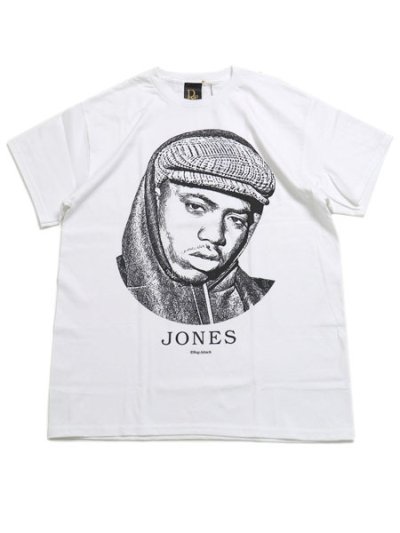 画像1: Rap Attack JONES TEE WHITE