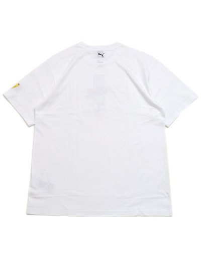 画像2: PUMA SCUDERIA FERRARI VINTAGE TEE-PUMA WHITE