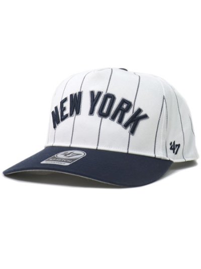 画像1: 47BRAND YANKEES DOUBLE HEADER PINSTRIPE HITCH