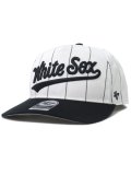 47BRAND WHITE SOX DOUBLE HEADER PINSTRIPE HITCH