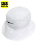 【KIDS】NIKE KIDS UPF 40+ INFANT BUCKET HAT-WHITE