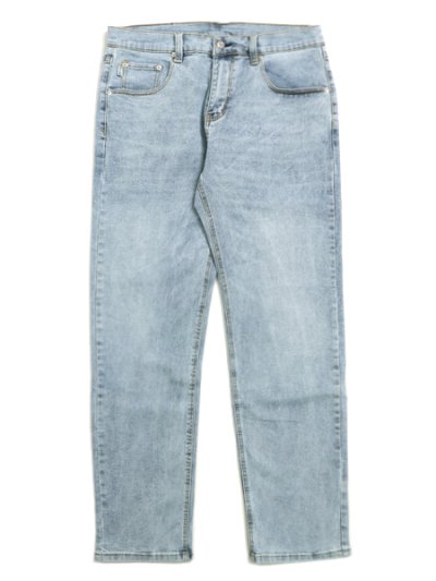 画像1: 【送料無料】PRO CLUB HW RELAXED FIT DENIM PANT LT STONEWASH