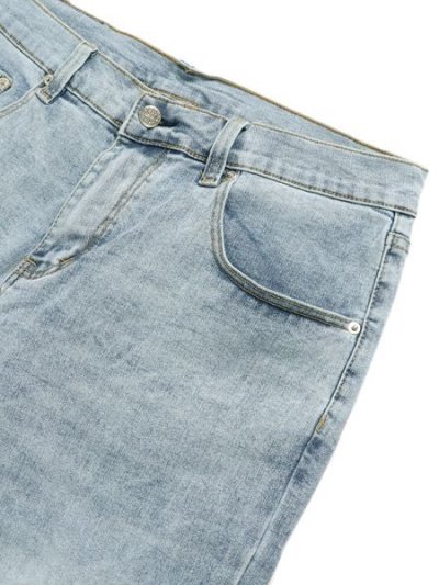 画像3: 【送料無料】PRO CLUB HW RELAXED FIT DENIM PANT LT STONEWASH